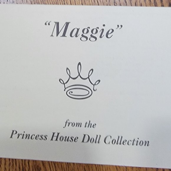 Maggie Porcelain Collector Doll from Princess House - Picture 4 of 7